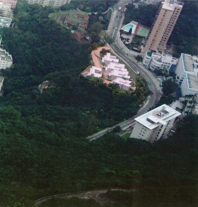 King Yin Lei bird's eye view