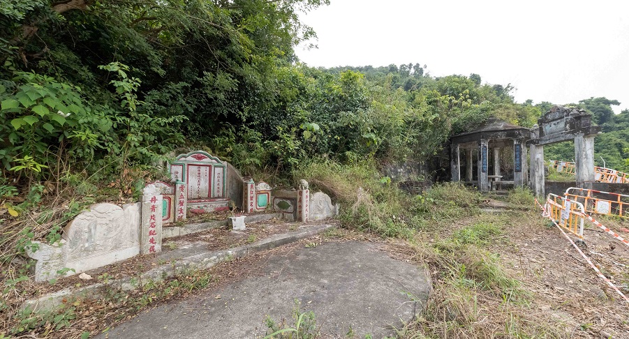 位处薄扶林半山的潮州八邑山场